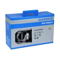 Pedály SHIMANO SPD PD-ED500 se zarážkami, černé