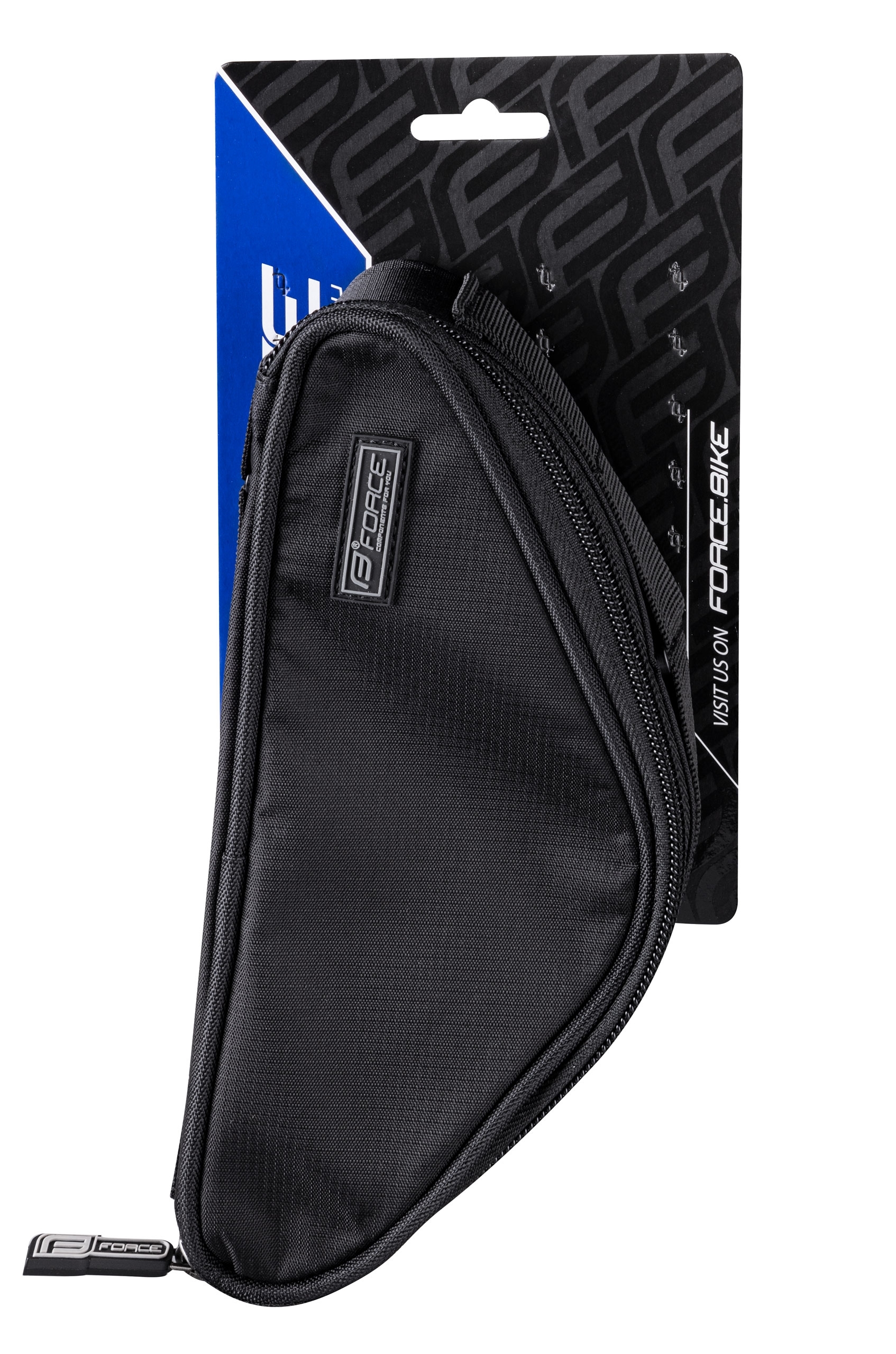 Brašna rámová FORCE E BIKE TRINITY, černá