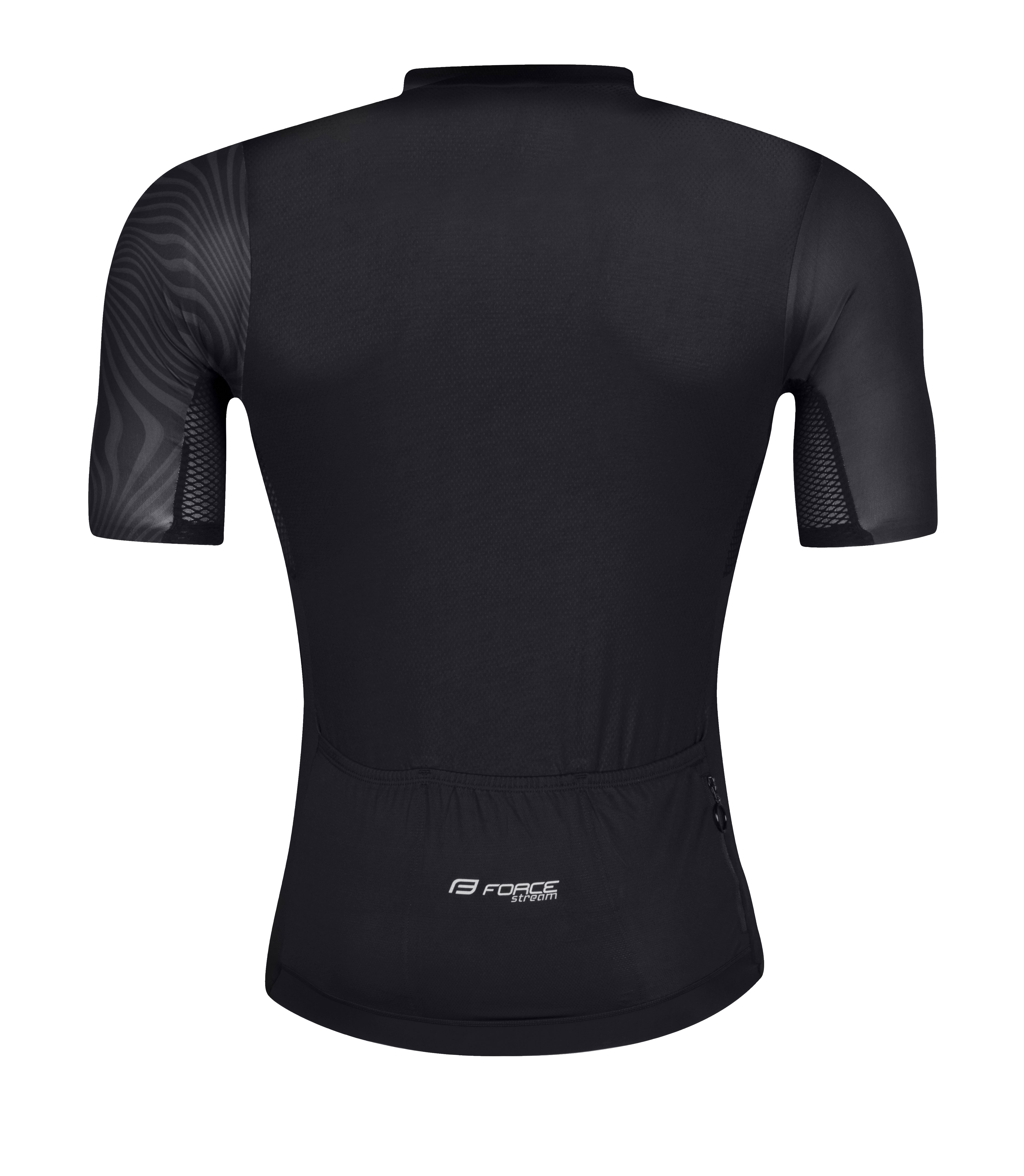 Dres FORCE STREAM krátký rukáv, černý