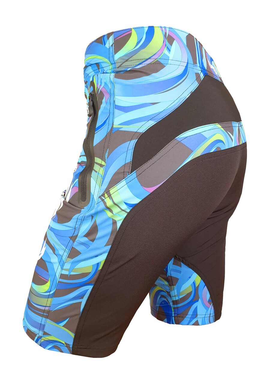 Dámské cyklokraťasy HAVEN ENERGY CRAZY blue