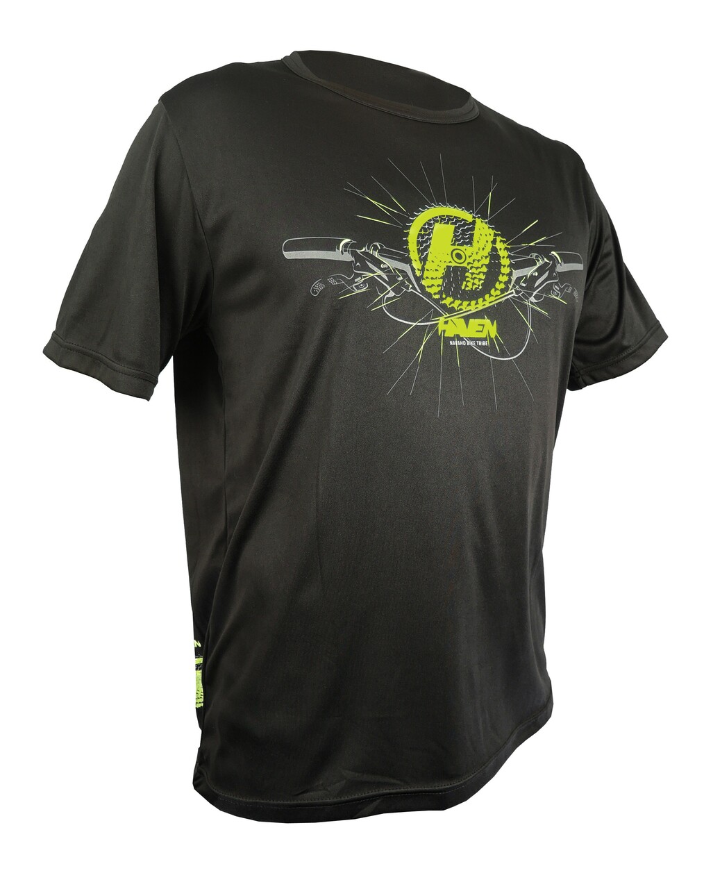 Pánský dres HAVEN NAVAHO II SHORT black/green, velikost XL