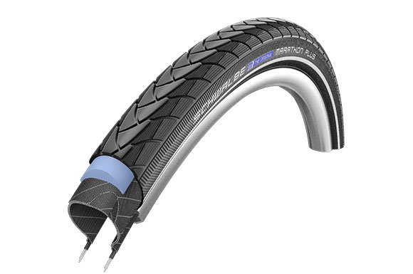Schwalbe plášť Marathon Plus 26x1.5 SmartGuard černá+reflexní pruh