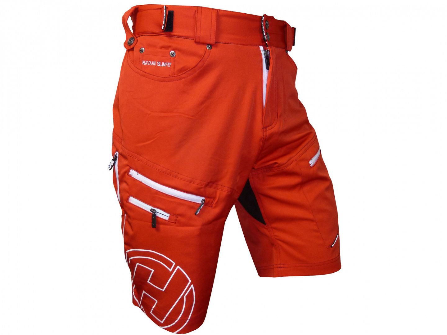 Pánské cyklokraťasy HAVEN NAVAHO SLIMFIT red/white