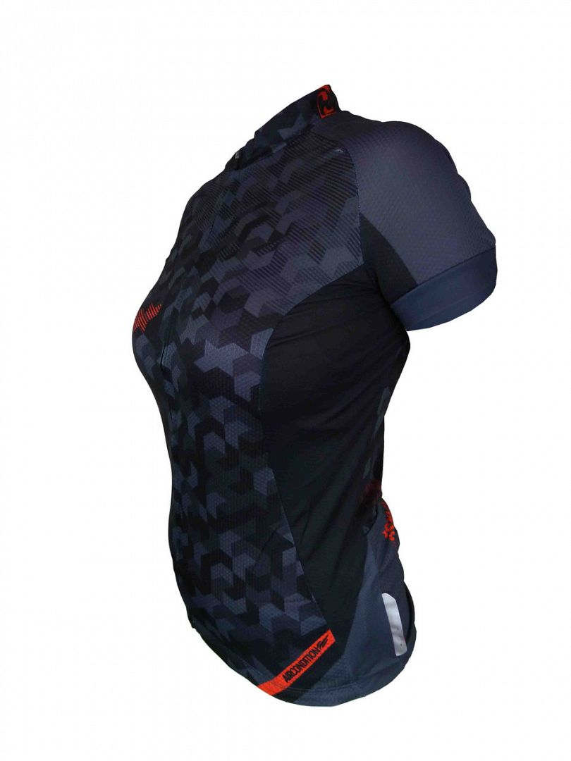 Dres HAVEN SINGLETRAIL women black/red, velikost S
