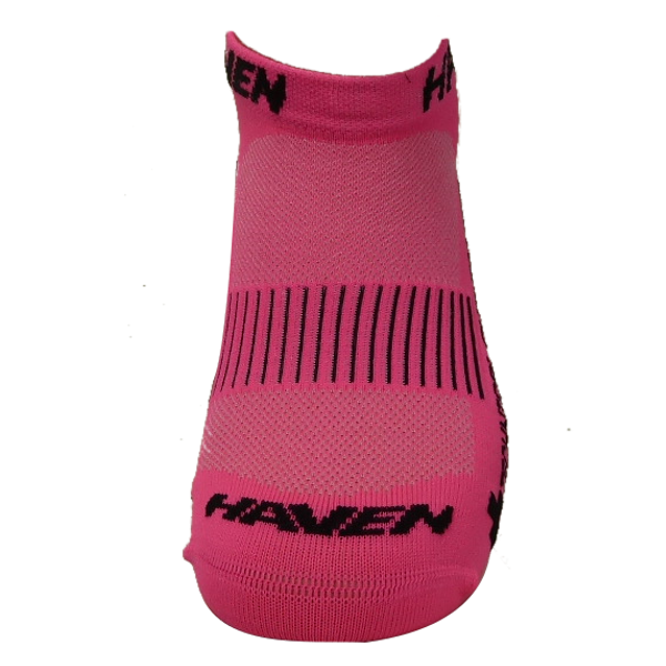 Ponožky HAVEN SNAKE Silver NEO pink/black 2 páry