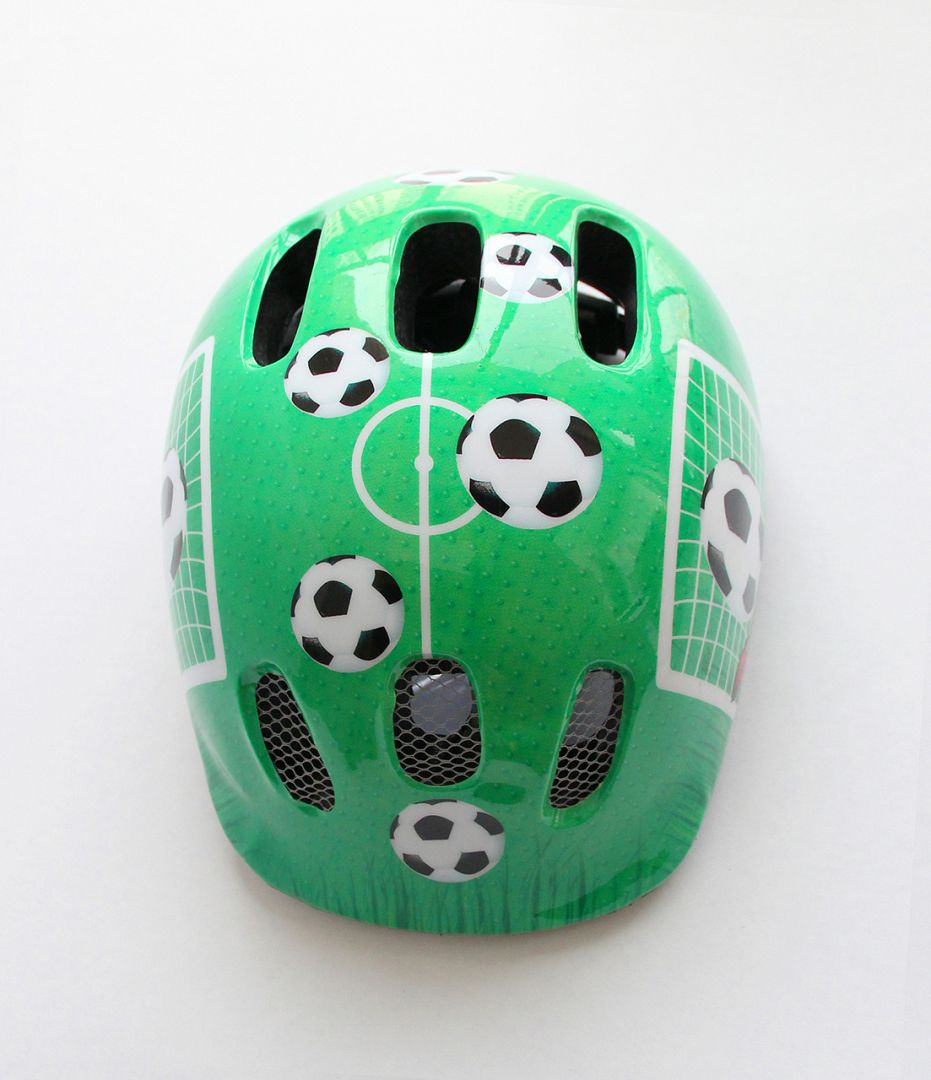 Dětská přilba HAVEN DREAM green football