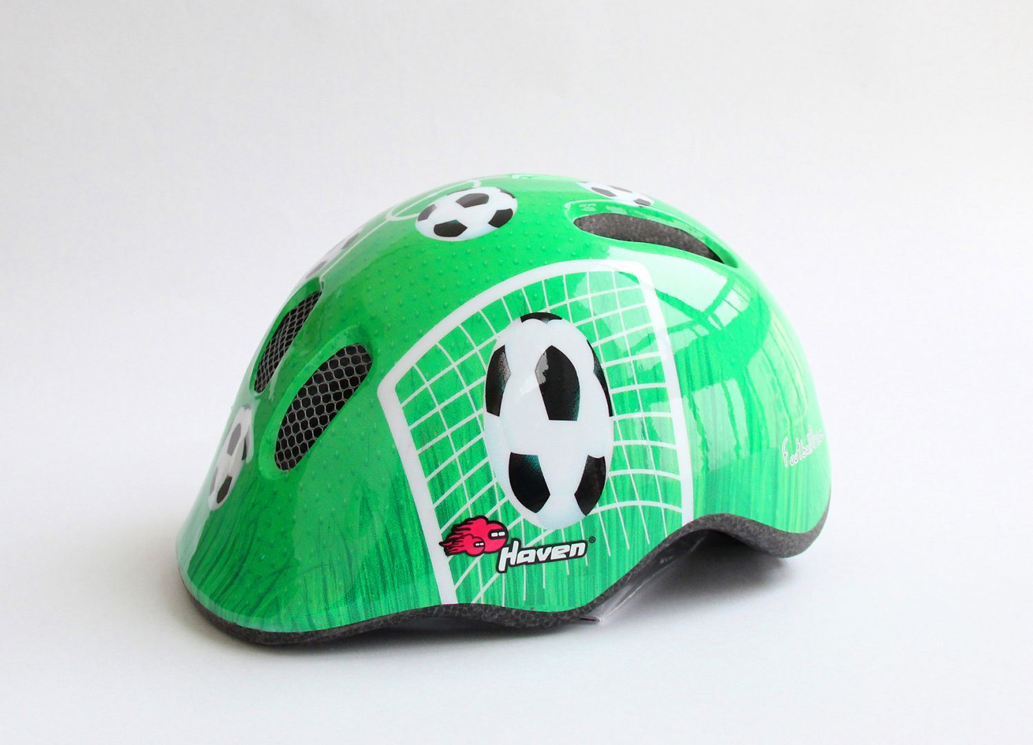 Dětská přilba HAVEN DREAM green football