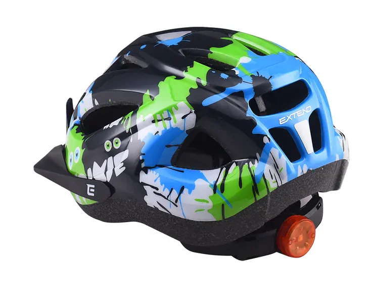Cyklistická přilba EXTEND TRIXIE mystic sky blue-grass green