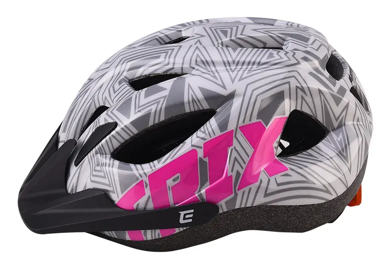 Cyklistická přilba Extend TRIX labirint light grey