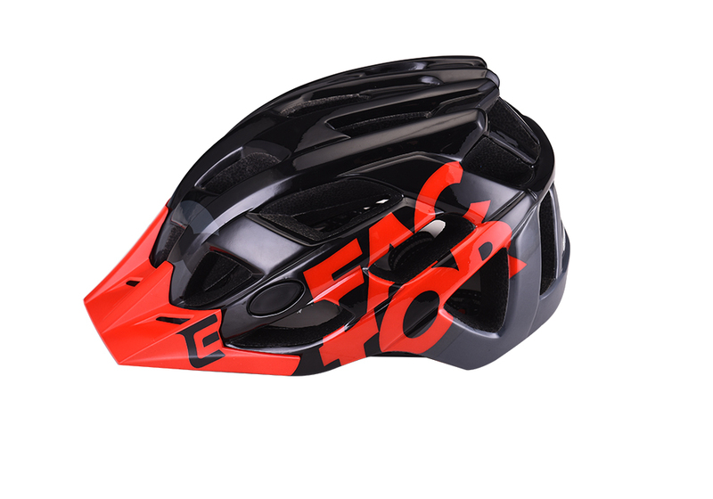 Cyklistická přilba Extend FACTOR black-red