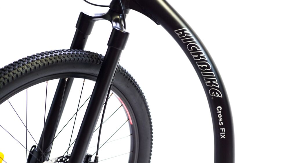 Koloběžka KICKBIKE Cross Fix, černá 27,5"/20" - Doprava ZDARMA!