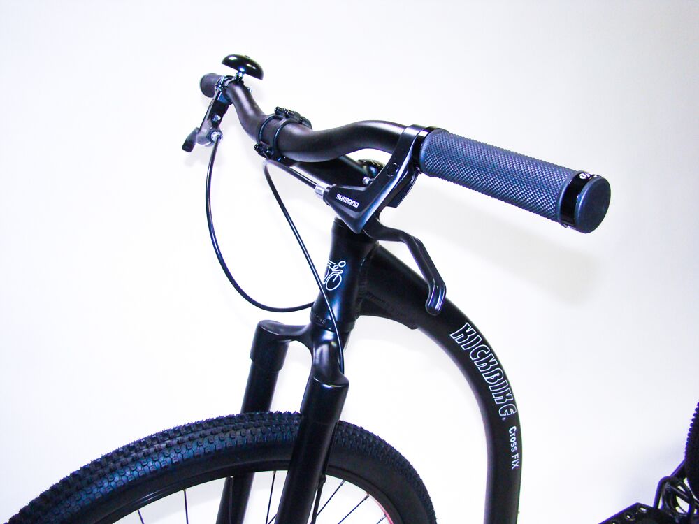 Koloběžka KICKBIKE Cross Fix, černá 27,5"/20" - Doprava ZDARMA!