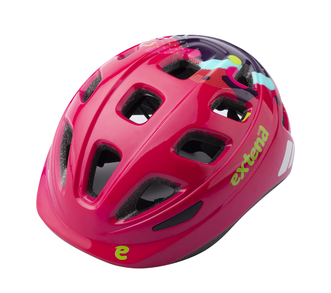 Přilba Extend COBBY, multi-pink