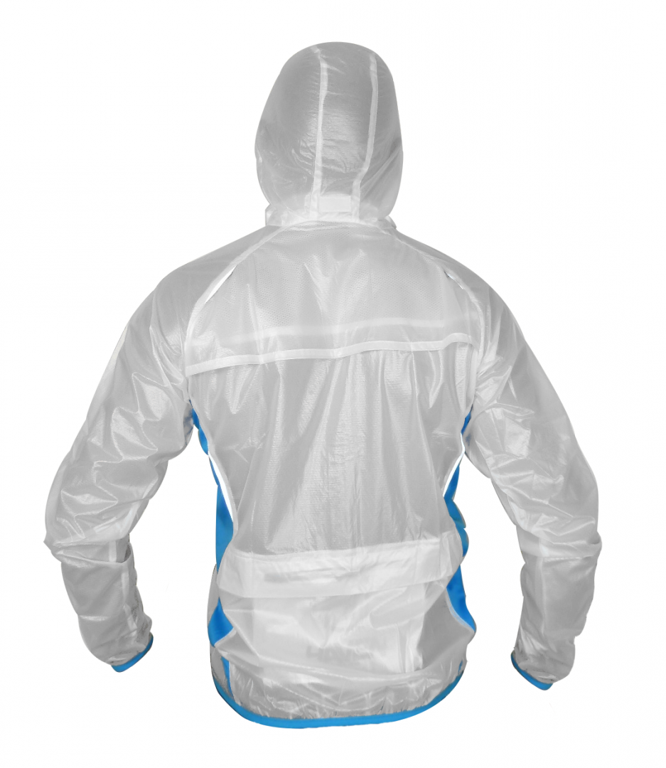 Bunda HAVEN RAINSHIELD white/blue