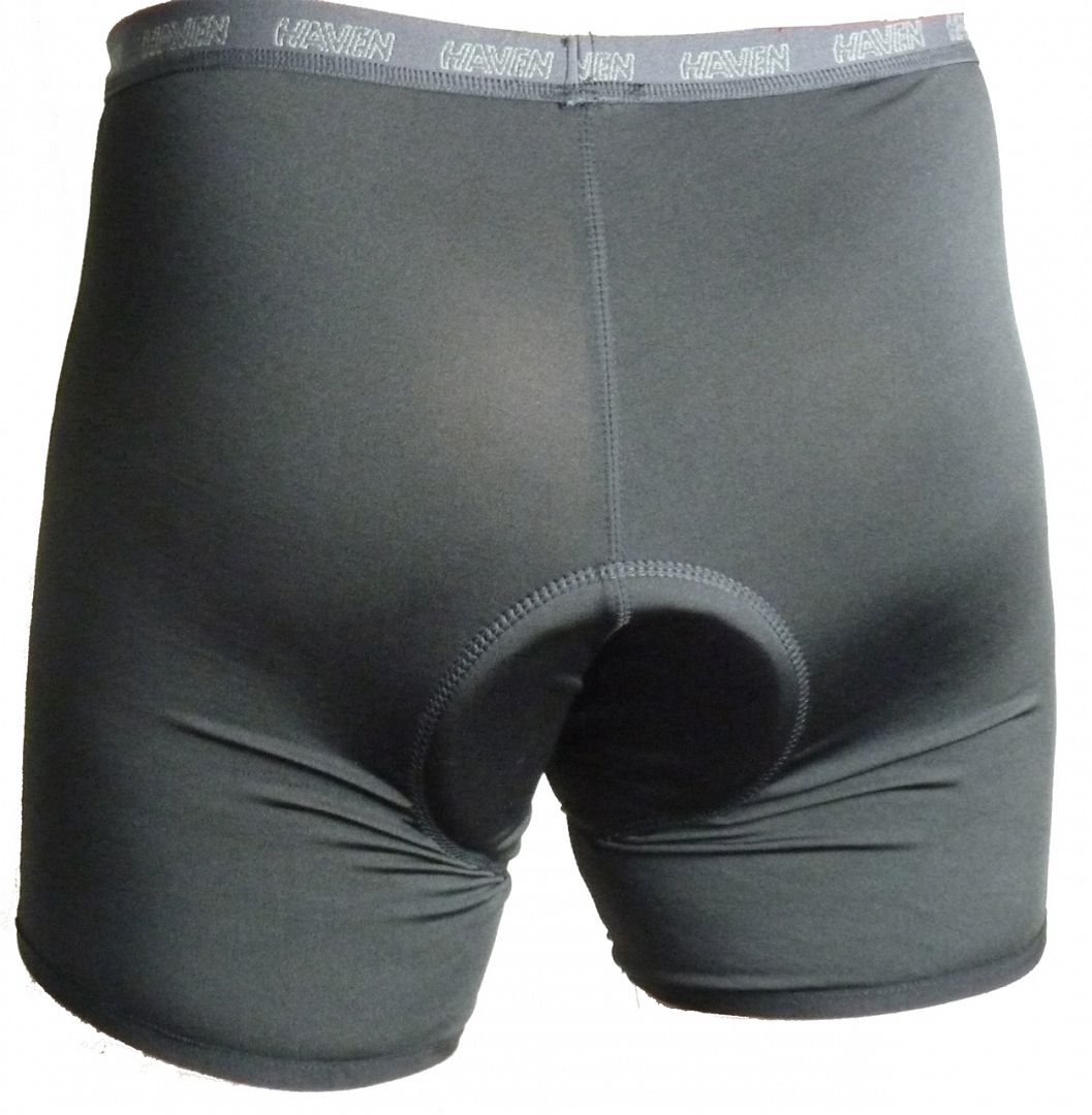 Pánské cyklokraťasy HAVEN NAVAHO SLIMFIT dark green/beige