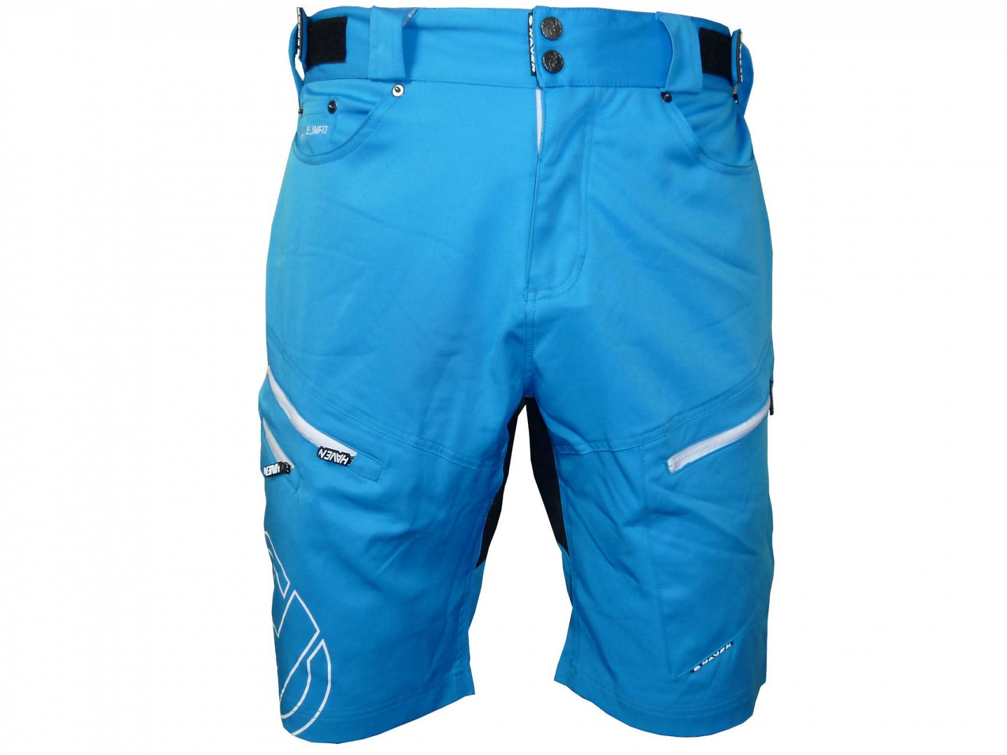 Pánské cyklokraťasy HAVEN NAVAHO SLIMFIT blue/white