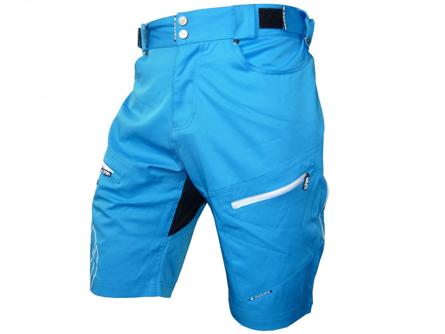 Pánské cyklokraťasy HAVEN NAVAHO SLIMFIT blue/white