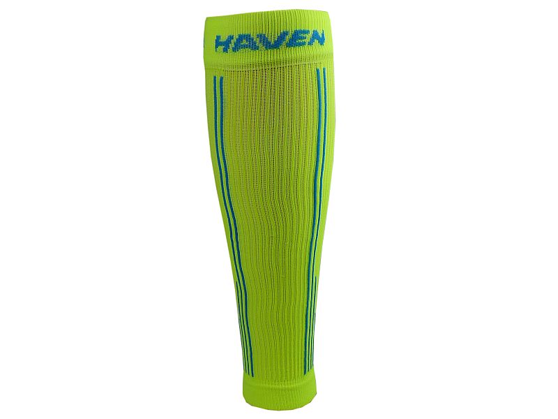 Kompresní návleky HAVEN Compressive Calf Guard EvoTec yellow - HIGH COMPRESSION
