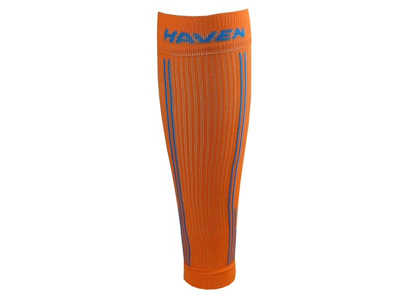 Kompresní návleky HAVEN Compressive Calf Guard EvoTec orange - HIGH COMPRESSION