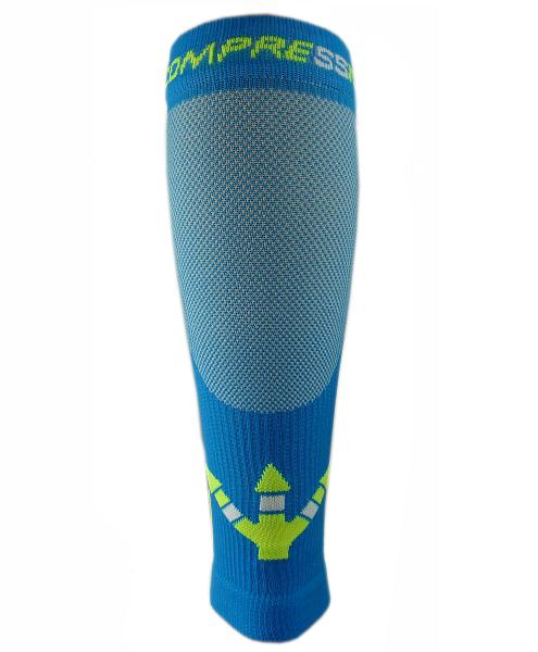 Kompresní návleky HAVEN Compressive Calf Guard EvoTec blue - MIDDLE COMPRESSION