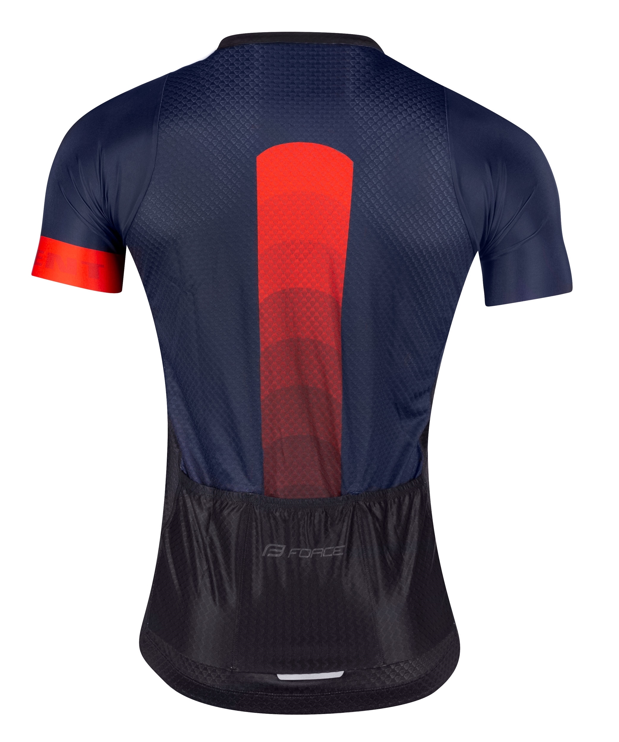Dres FORCE ASCENT krátký rukáv, modro-červený