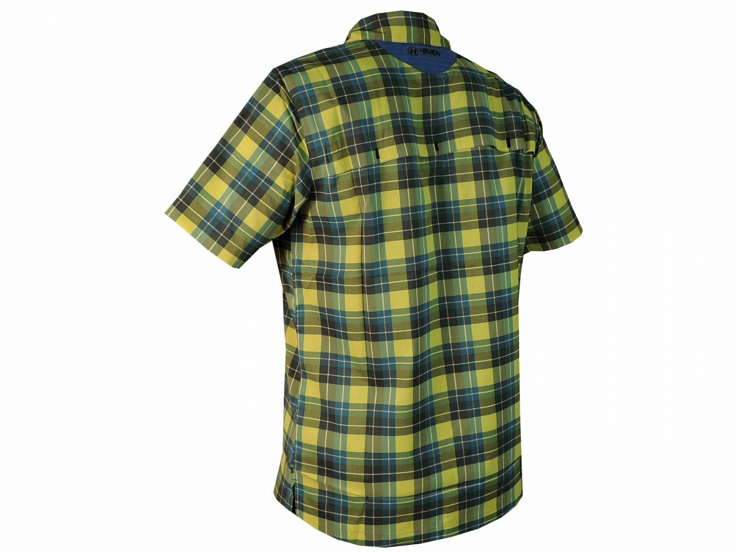 Košile HAVEN AGNESS SLIMFIT men blue/yellow