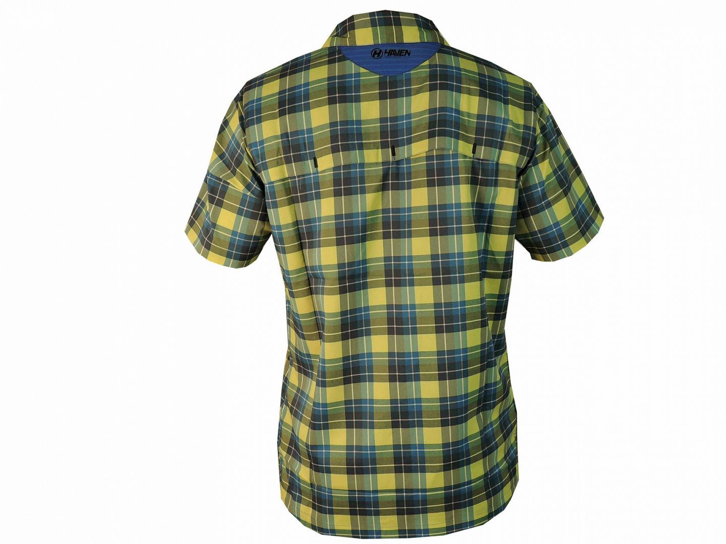 Košile HAVEN AGNESS SLIMFIT men blue/yellow