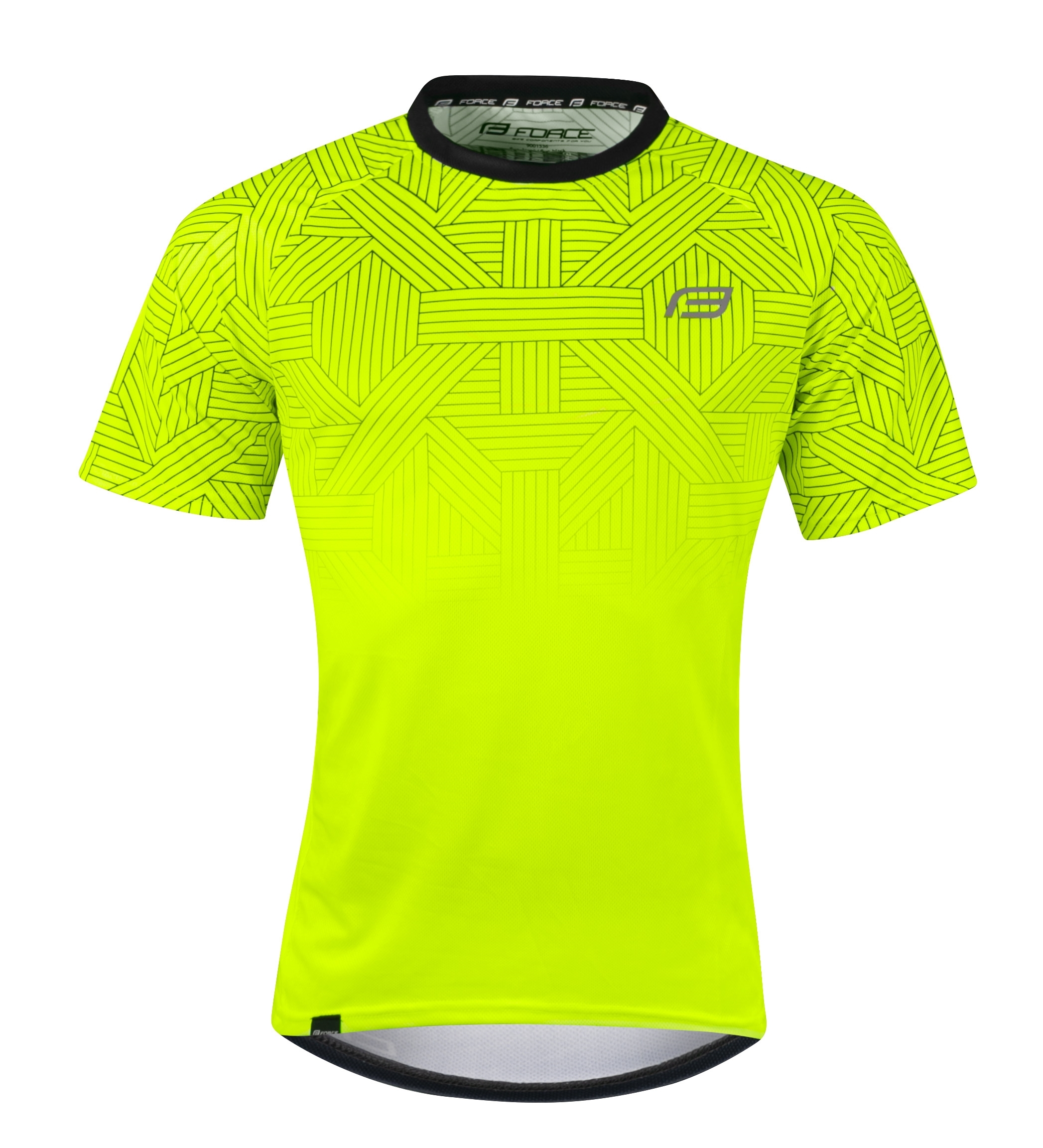 Dres FORCE CITY, fluo-černý