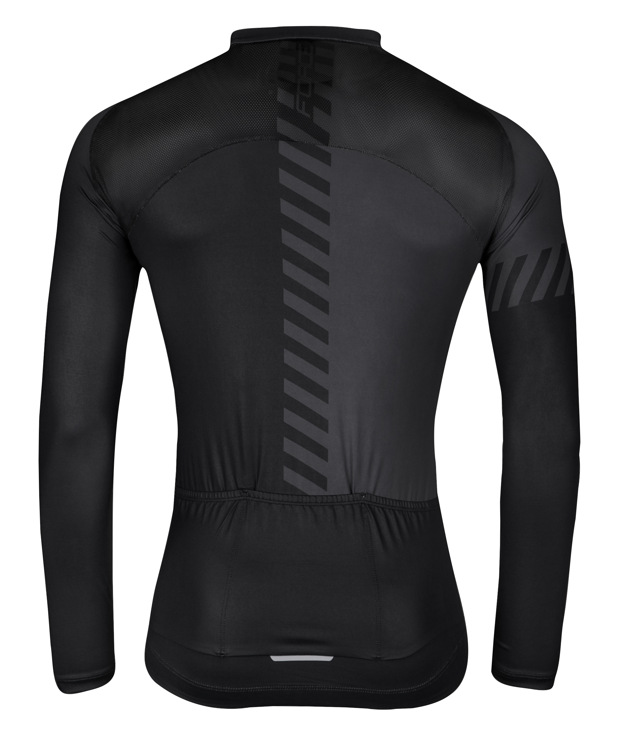 Dres FORCE FASHION dlouhý rukáv, černo-šedý