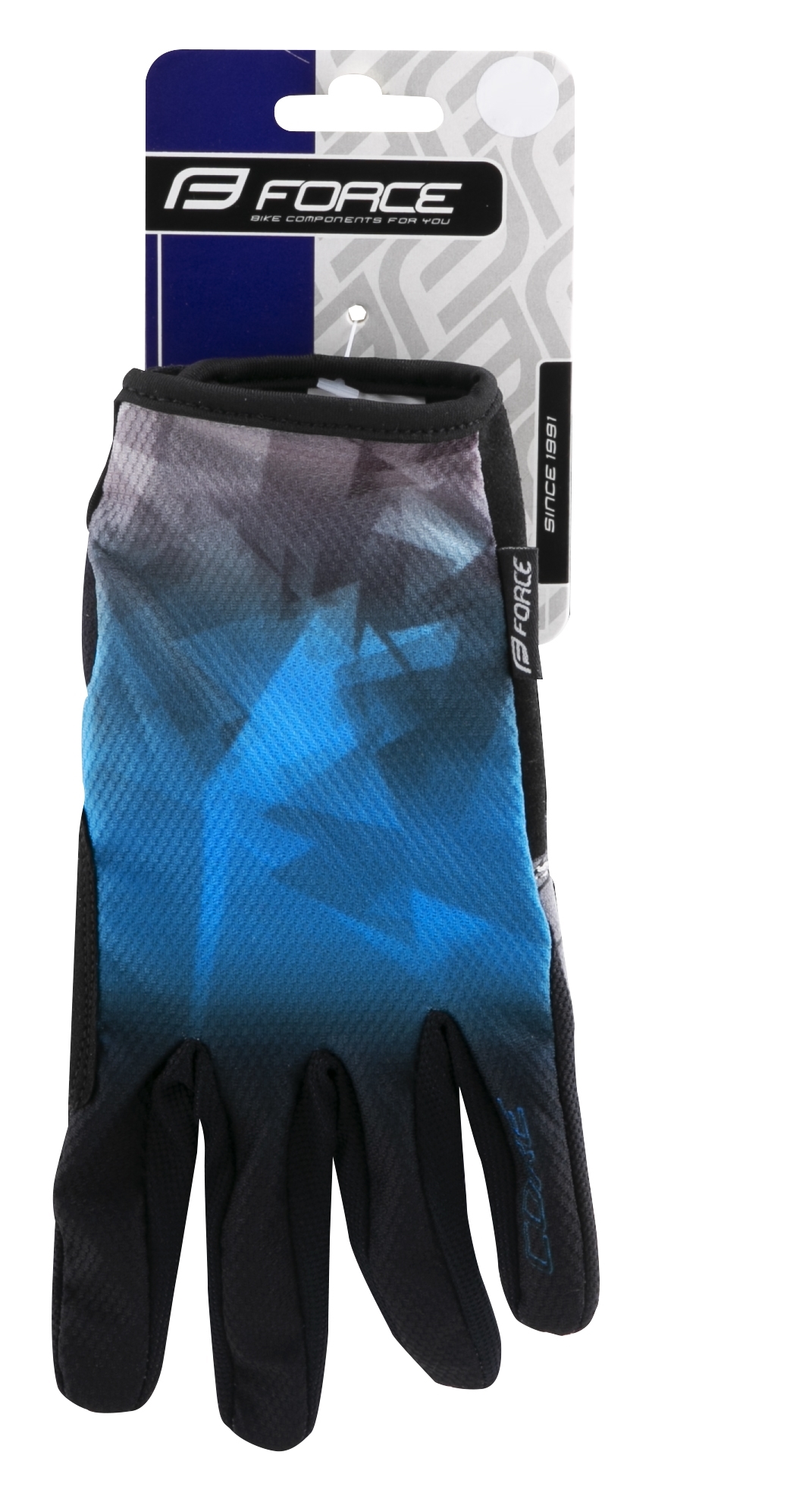 Rukavice FORCE MTB CORE letní, modré