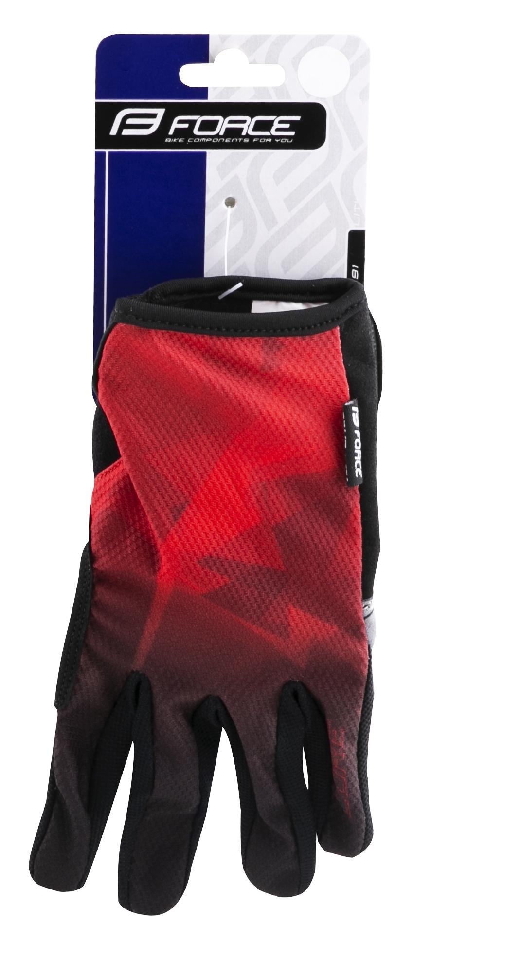 Rukavice FORCE MTB CORE letní, červené