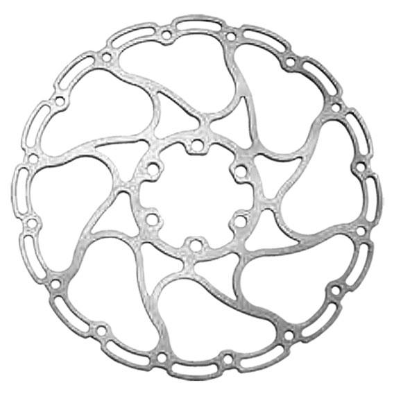 Brzdový kotouč ALLIGATOR HK-R23 stříbrná