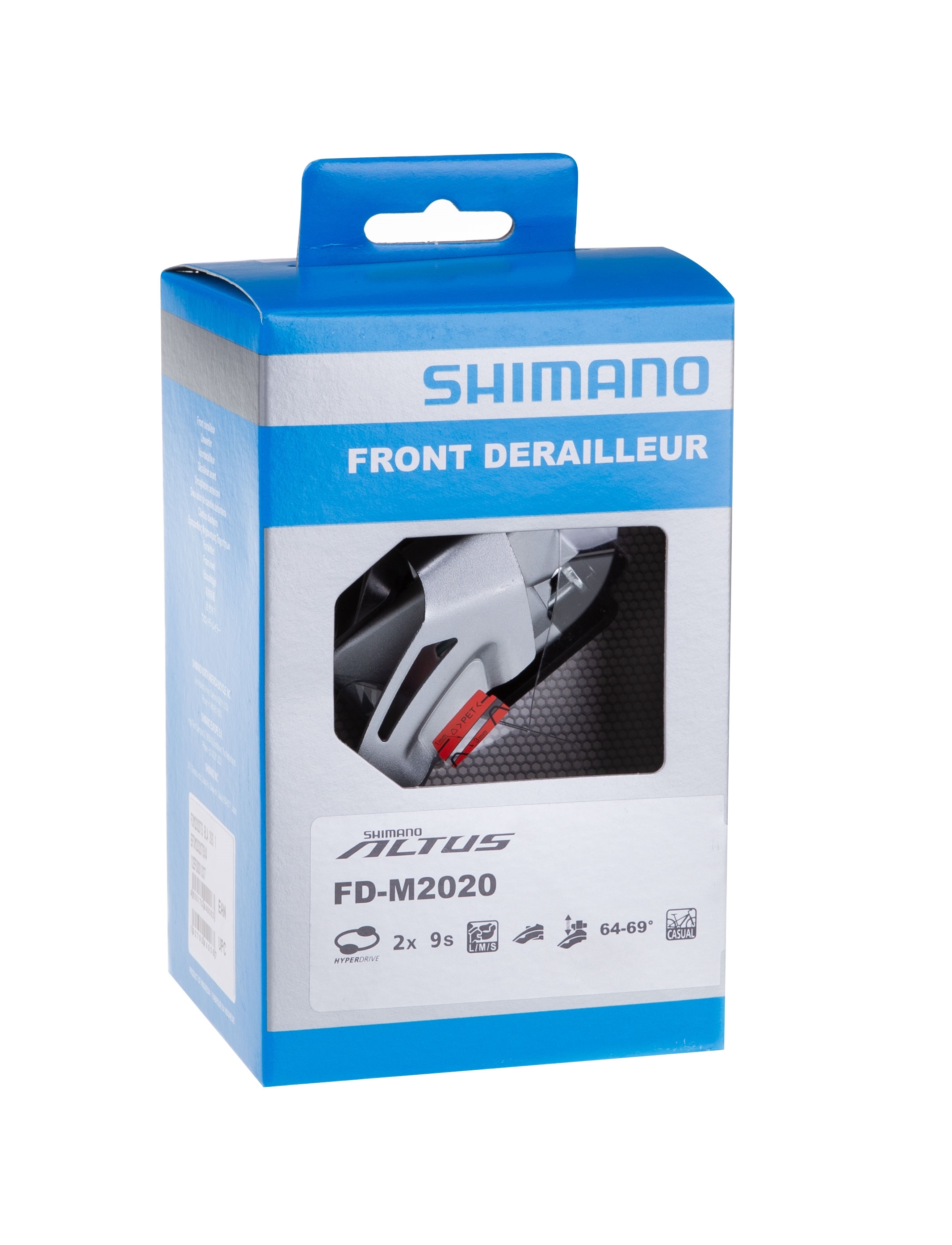 Přesmykač SHIMANO Altus FD-M2020 2x9 speed Down Swing