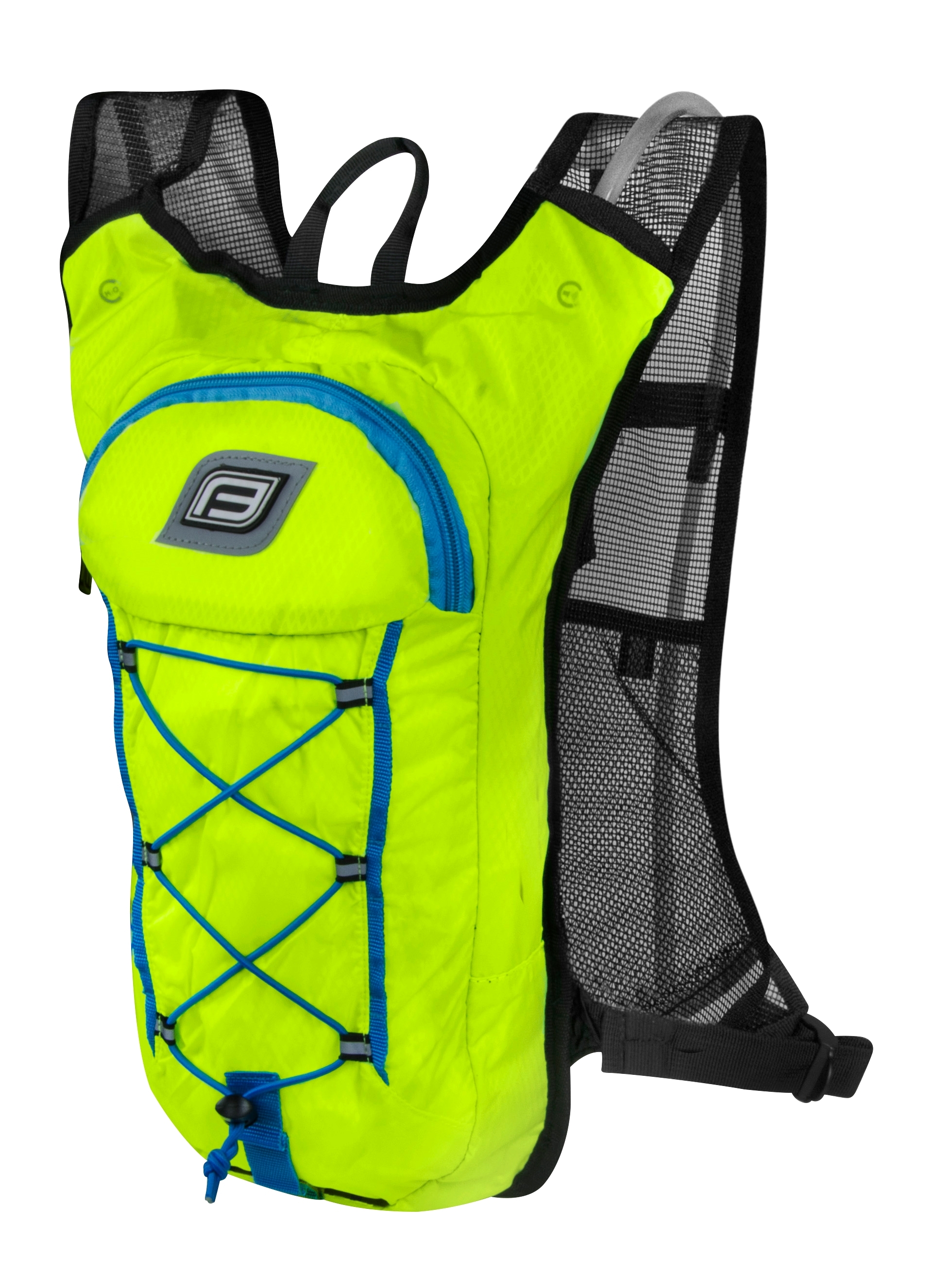Batoh FORCE PILOT PLUS 10l + 2L rezervoár, fluo