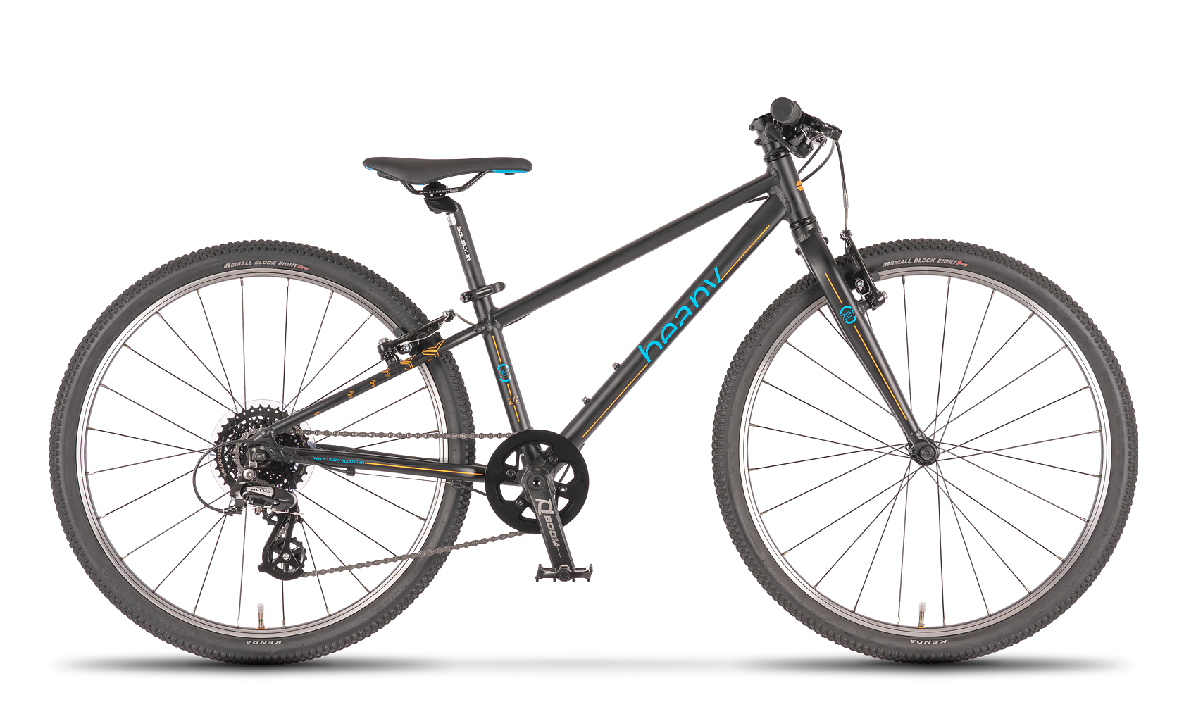 Dětské kolo Beany ZERO model 2025, pneu 24", barva black - ZDARMA dopravné, seřízení, odborná montáž a sada světel!