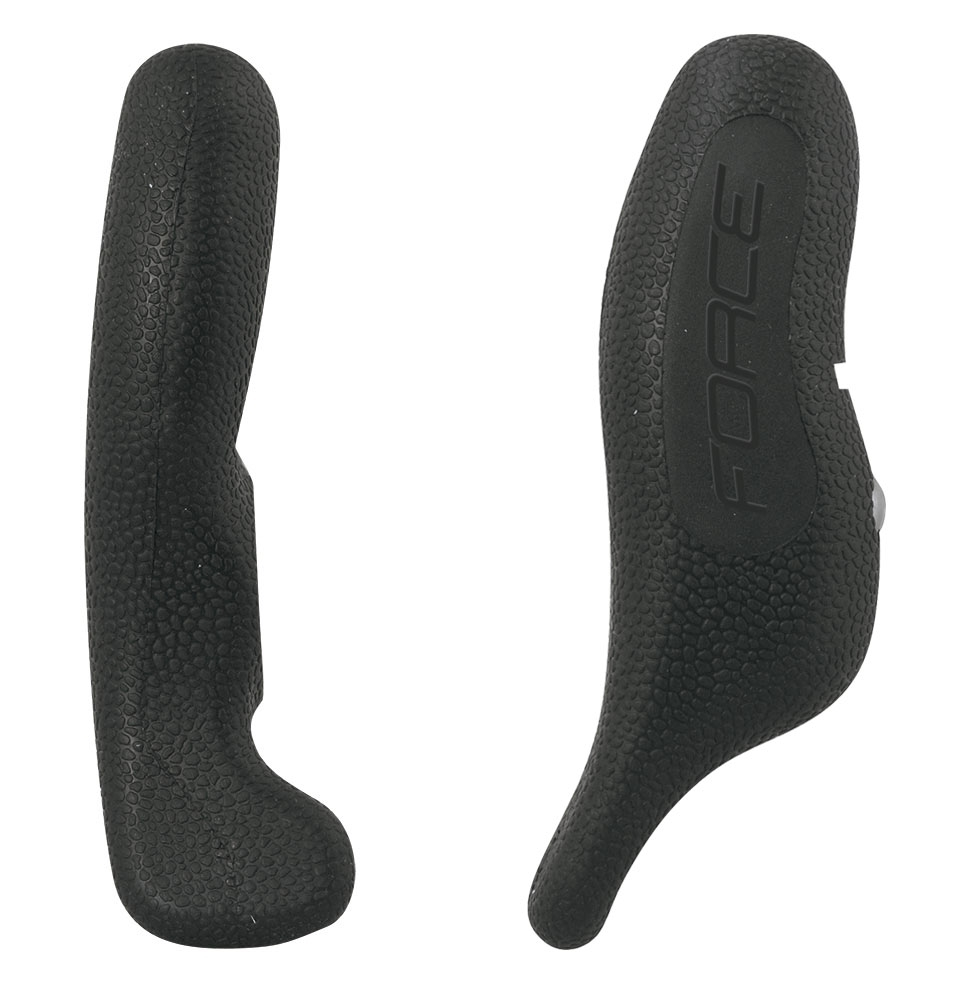 Rohy FORCE RAB 12 cm AL+guma, černé