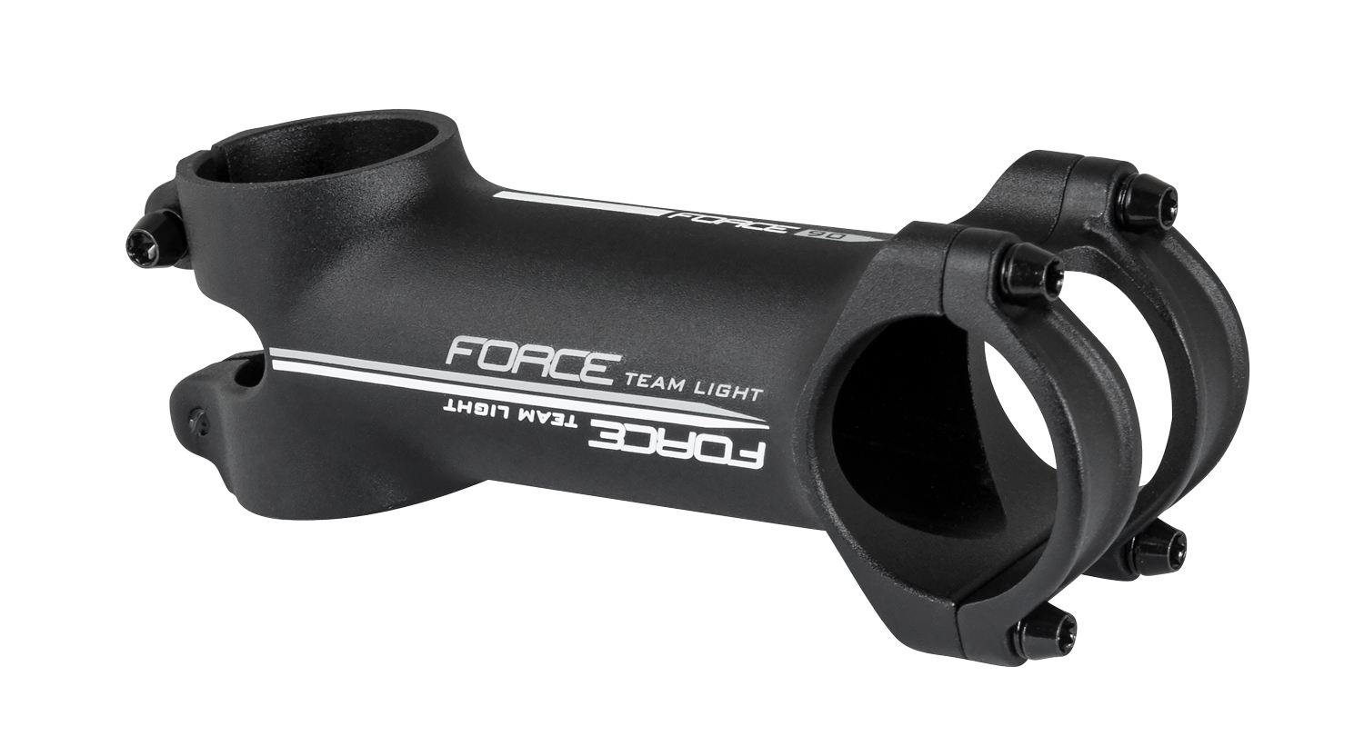 Představec FORCE TEAM light 31,8/90mm, 6° Al, černý mat