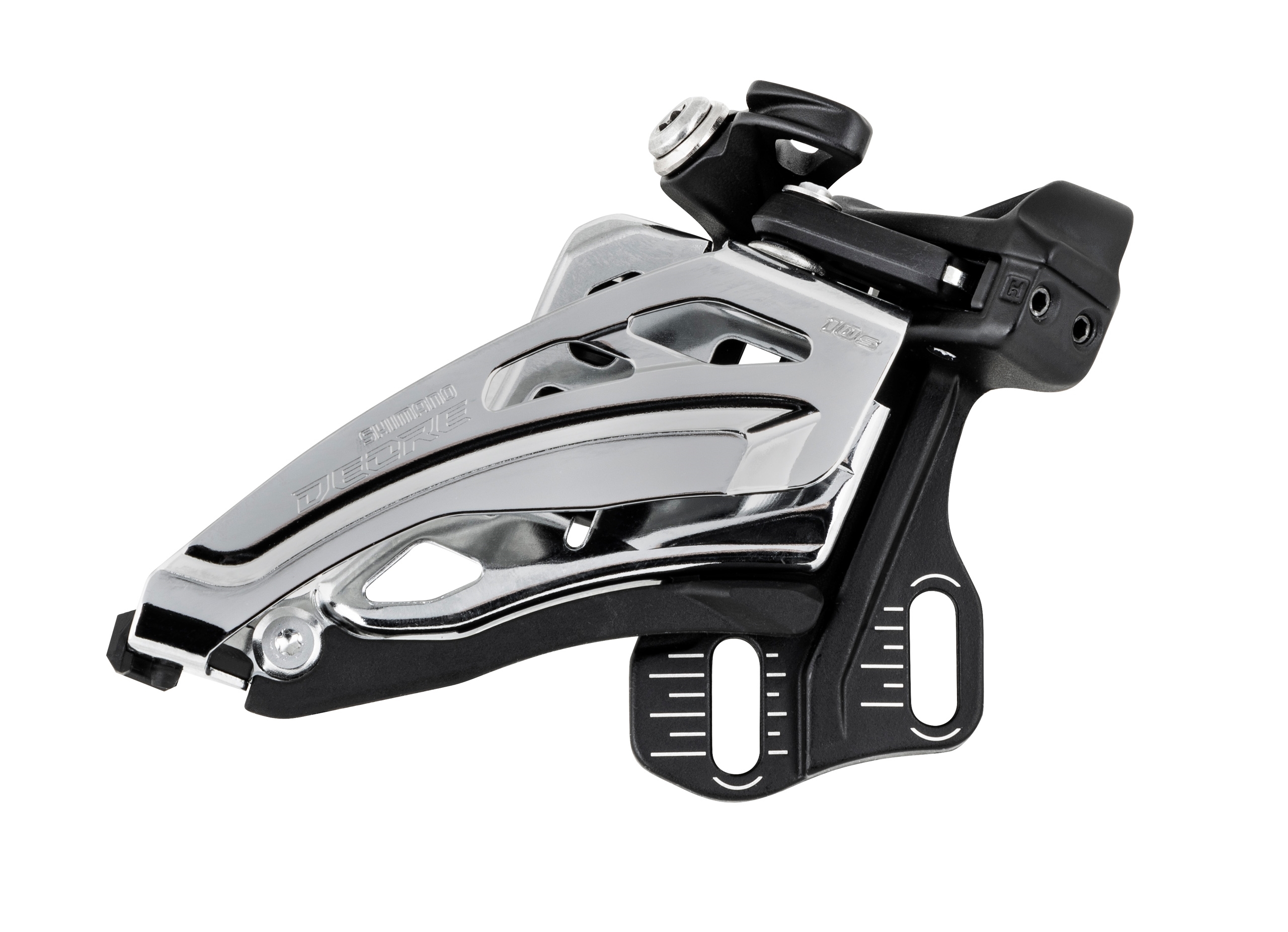 Přesmyk Shimano FDM4100E, 2x10, E-type, Side Swing