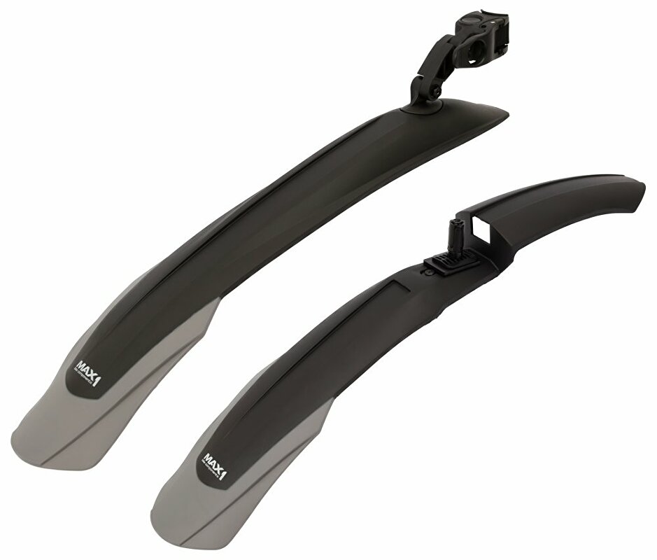 Blatníky set MAX1 Evolution 26"-29" černo/šedé