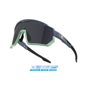 Brýle FORCE DRIFT stormy blue-mint, černé kontrastní sklo