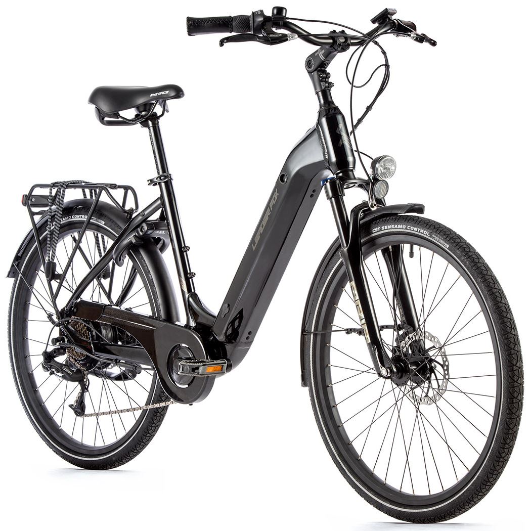 Městské elektrokolo Leader Fox LOTUS dámské, rám 18" 2023-1, černá - ZDARMA dopravné, odborná montáž a seřízení!