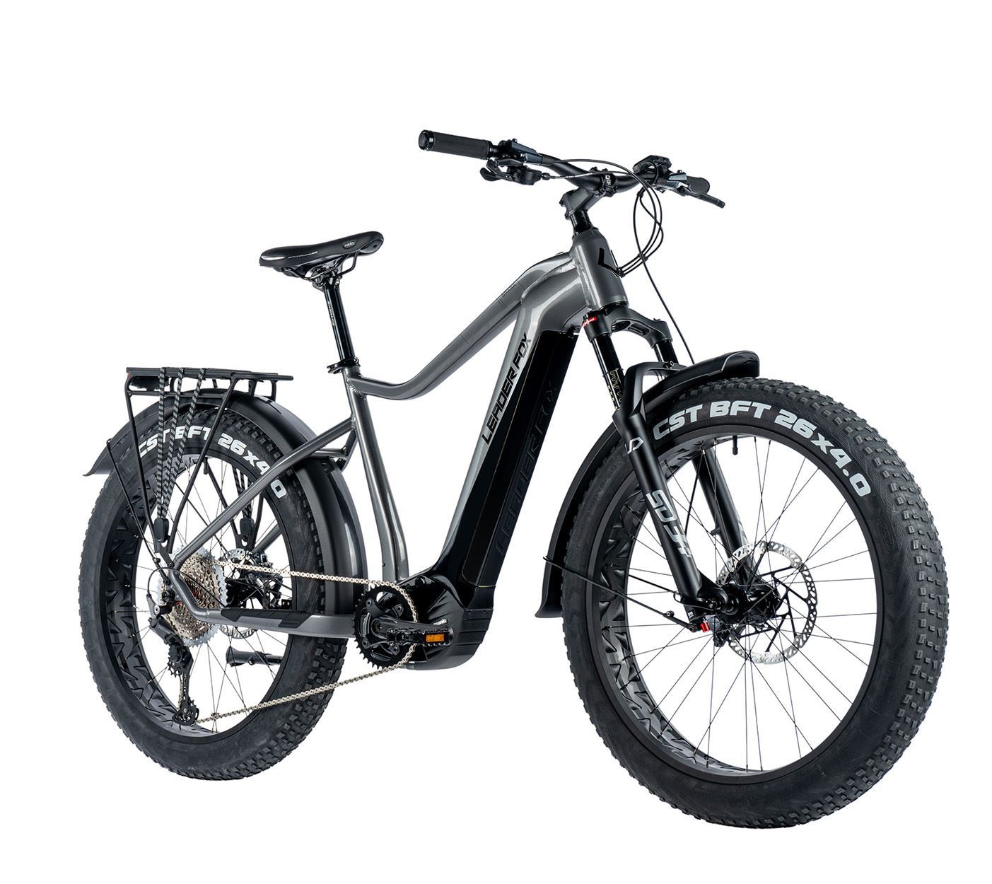 Leader Fox BRASA 26" rám 18" 2024-2, grey - ZDARMA dopravné, odborná montáž, seřízení!