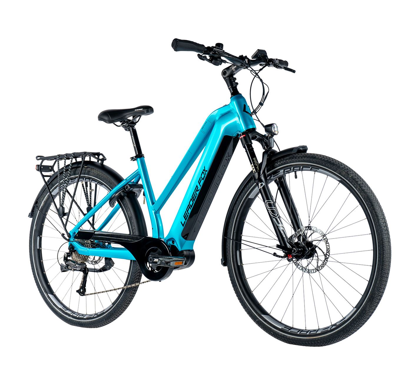 Leader Fox DENVER 28" dámské rám 16,5" 2024-1, light blue - ZDARMA dopravné, odborná montáž a seřízení!