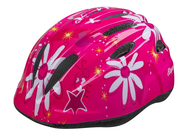 Dětská cyklistická přilba ETAPE REBEL, růžová/bílá