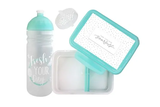 Zdravá sváča - SET FRESH tyrkysová