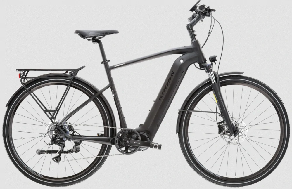KROSS TRANS HYBRID 4.0, rám 19", 2025, pneu 28", barva černá/černá - ZDARMA dopravné, odborná montáž, seřízení a dárkový poukaz na nákup příslušenství!