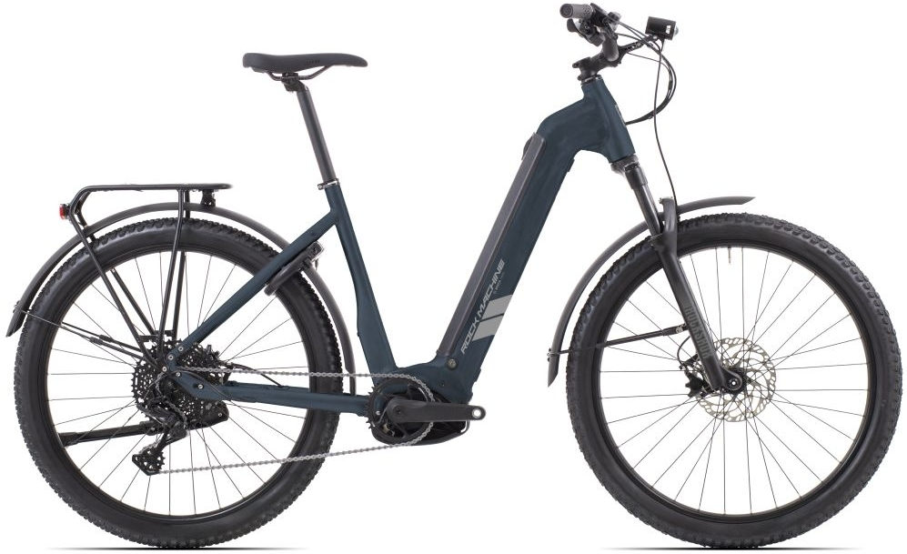 Rock Machine eRokk B90 City, pneu 27,5", rám 20" (L), model 2025, matte nighstorm blue - ZDARMA dopravné, seřízení, odborná montáž a dárkový poukaz na nákup příslušenství!