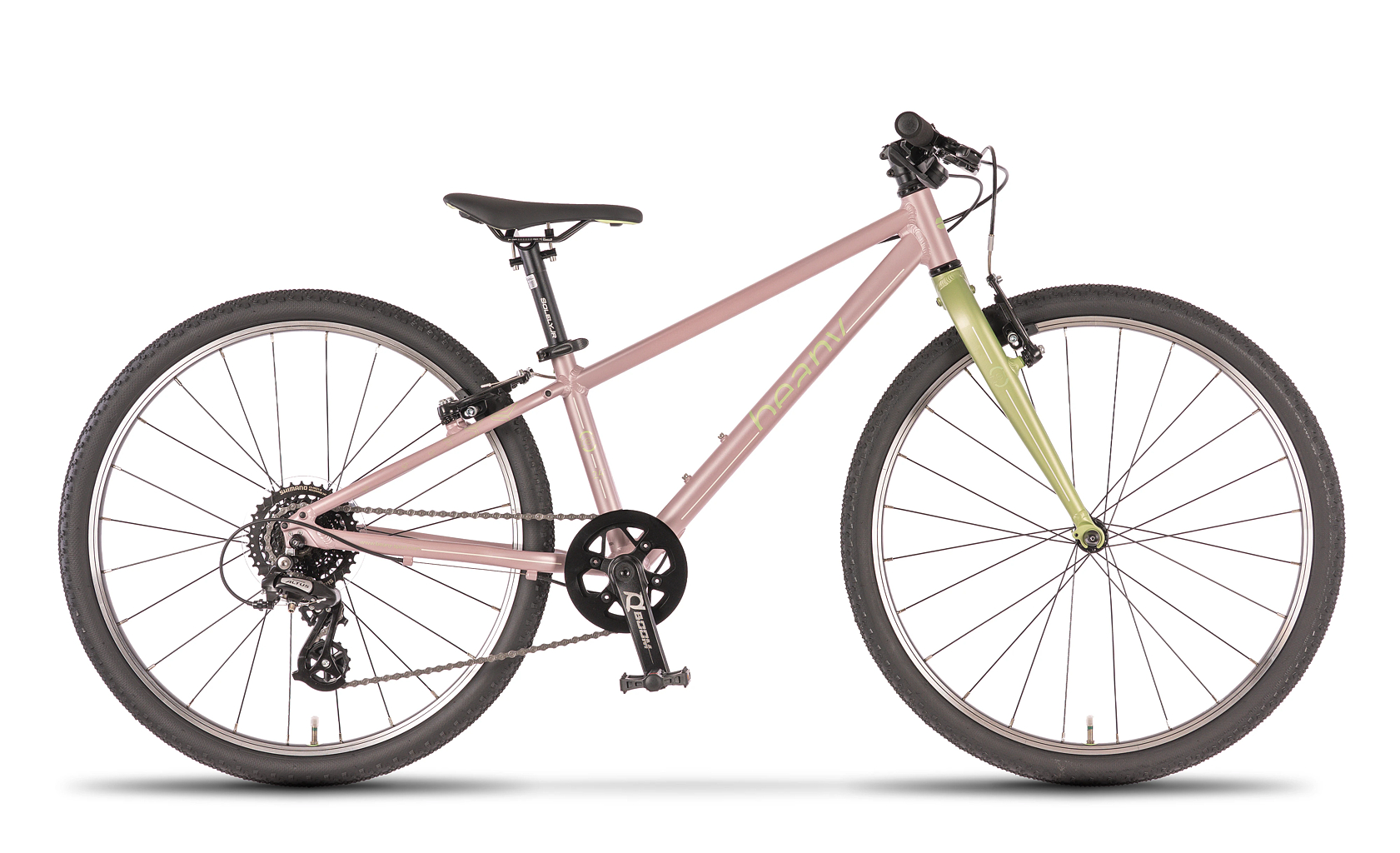 Dětské kolo Beany ZERO model 2026, pneu 24", barva pink - ZDARMA dopravné, seřízení, odborná montáž a sada světel!