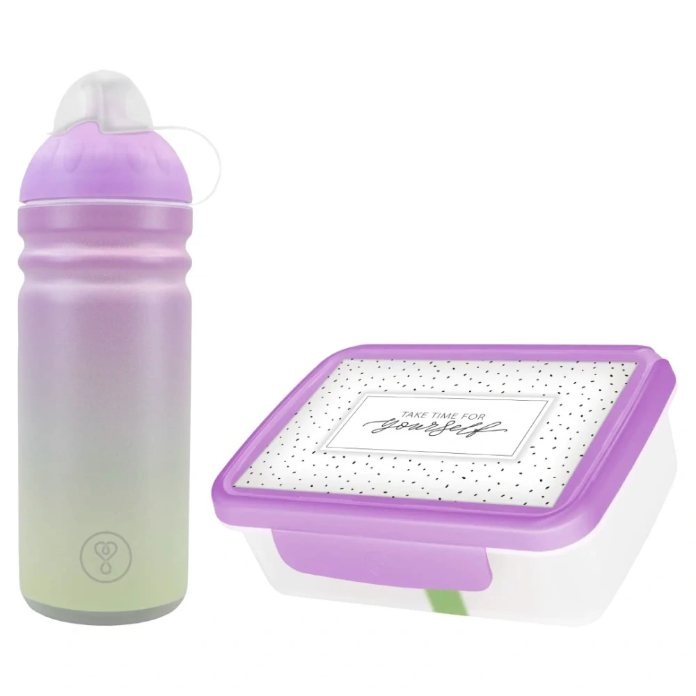 Zdravá sváča - SET Pastel fialová