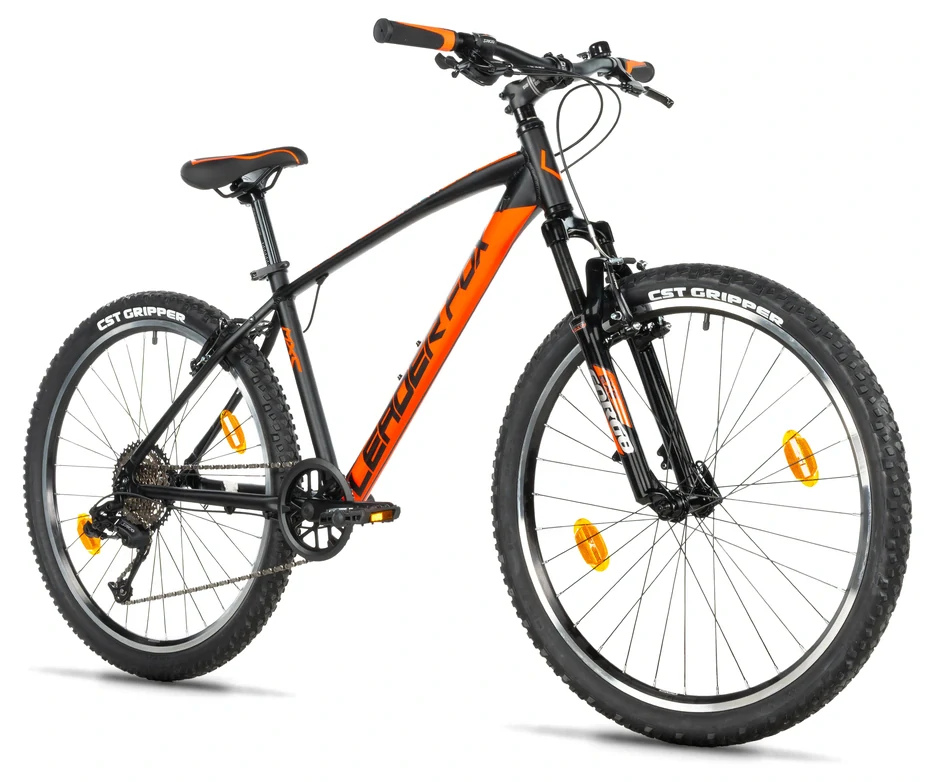 Leader Fox MXC, pneu 26", chlapecký, model 2027-2, orange/black matt - ZDARMA dopravné, seřízení, odborná montáž a sada světel!